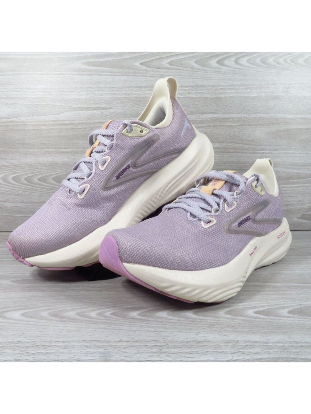 Brooks Glycerin 22 Women's Sz 8.5 Running Shoes Lilac Light Purple 1204341B505